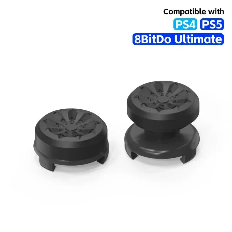 DATA FROG High-Rise Thumb Stick Grips | FPS Performance Extenders for PS4 PS5 and 8BitDo Ultimate Controller