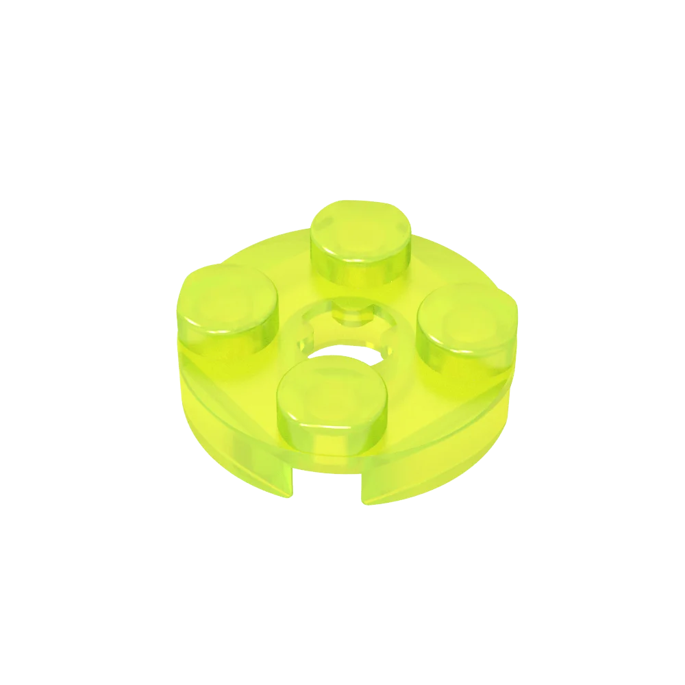Gobricks GDS-609 PLATE 2X2 ROUND | Compatible Building Blocks for DIY Educational Models