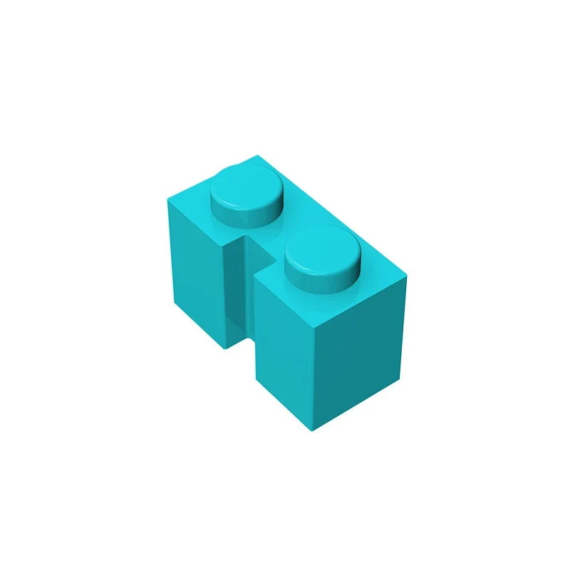 Gobricks GDS-798 Brick 1x2 with Groove | Compatible Building Block for DIY Sets