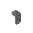 Gobricks Bracket 1 x 1 - 1 x 2 | Compatible Building Block