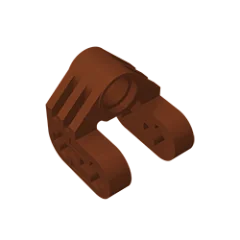 Gobricks GDS-1029 Axle and Pin Connector Perpendicular Split | Compatible with Lego 92907