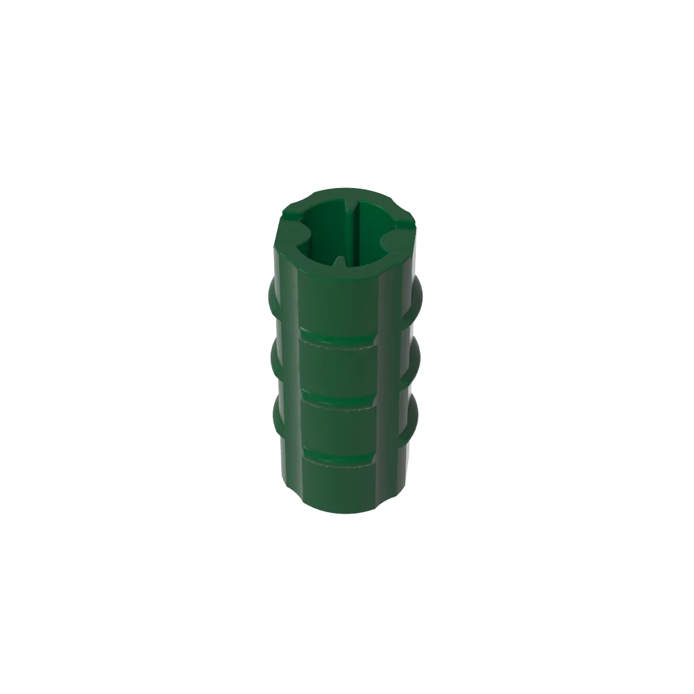 Gobricks Cross Axle Extension M 3 Ribs | Compatible Technical Building Block Connector