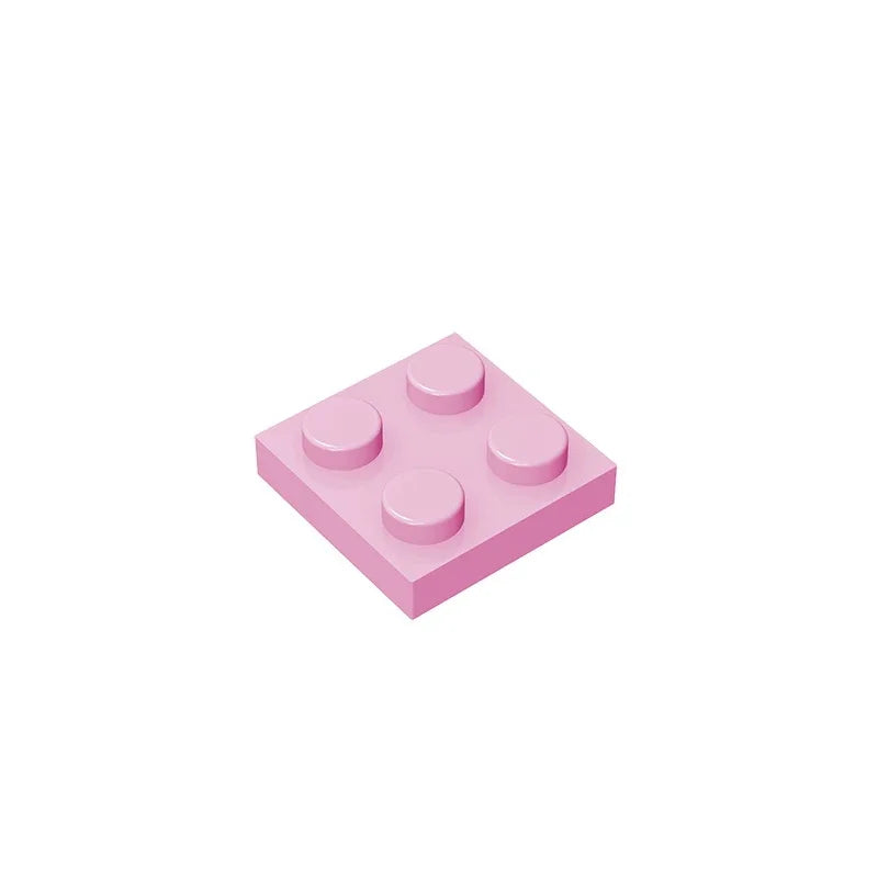 Gobricks Plate 2 x 2 Building Block | Compatible with Lego 3022