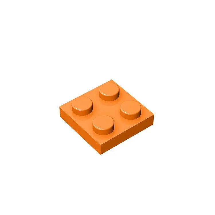 Gobricks Plate 2 x 2 Building Block | Compatible with Lego 3022