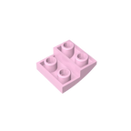 Gobricks GDS-1270 Slope, Curved 2 x 2 Inverted | Compatible with Lego 32803 Building Block