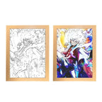 One Piece Photo Frame Night Light Luffy Zoro Christmas Gift