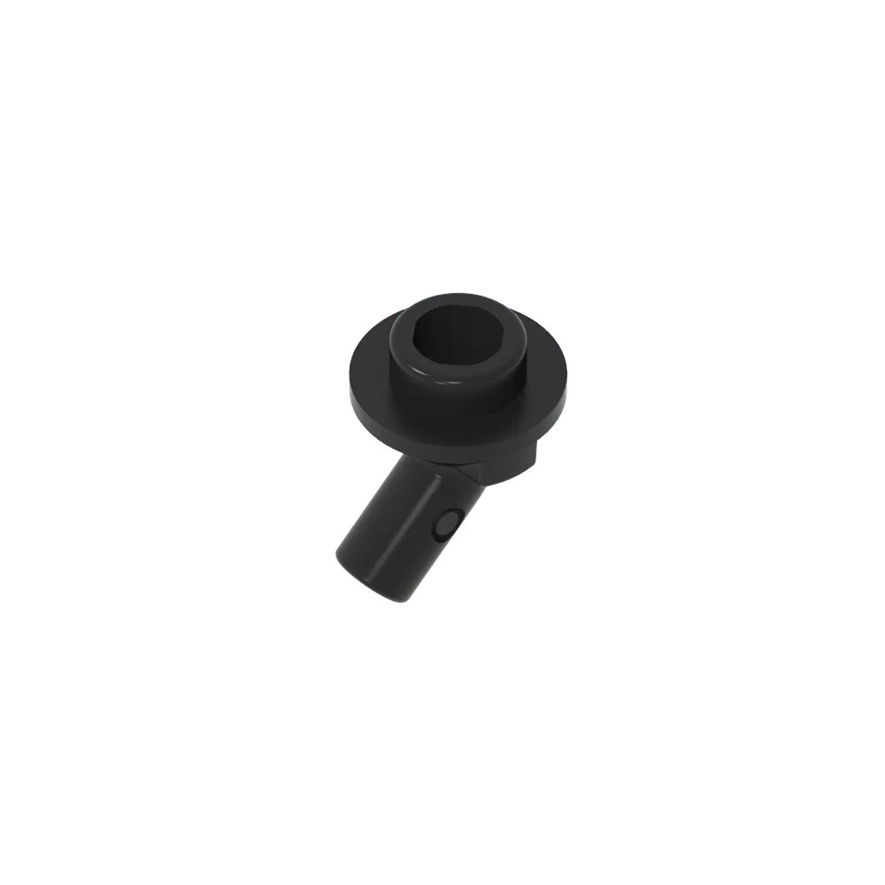 Gobricks GDS-2192 Bar, Angled with Stud on End | Compatible with Lego 65578 Technical Building Block