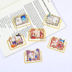 Magic Knight Crescent Moon Bookmark Enchanting Themed Page Holder for Women Readers Perfect Valentines Day or Birthday Gift Idea
