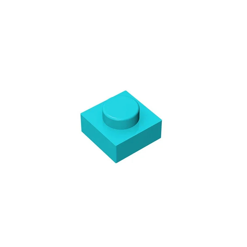Gobricks GDS-501 Plate 1 x 1 | Compatible Building Blocks for DIY