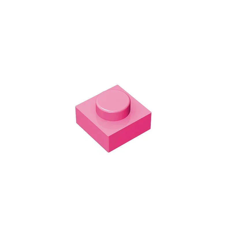 Gobricks GDS-501 Plate 1 x 1 | Compatible Building Blocks for DIY
