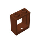 Gobricks GDS-783 Frame 1x2x2 Window | Compatible Building Block for DIY Projects