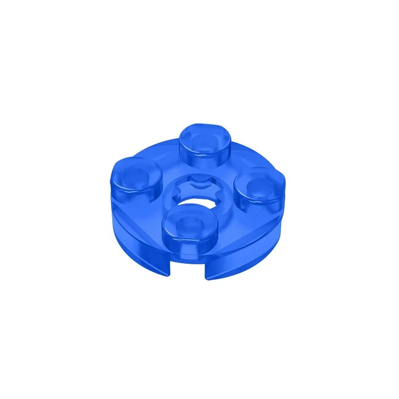 Gobricks GDS-609 PLATE 2X2 ROUND | Compatible Building Blocks for DIY Educational Models