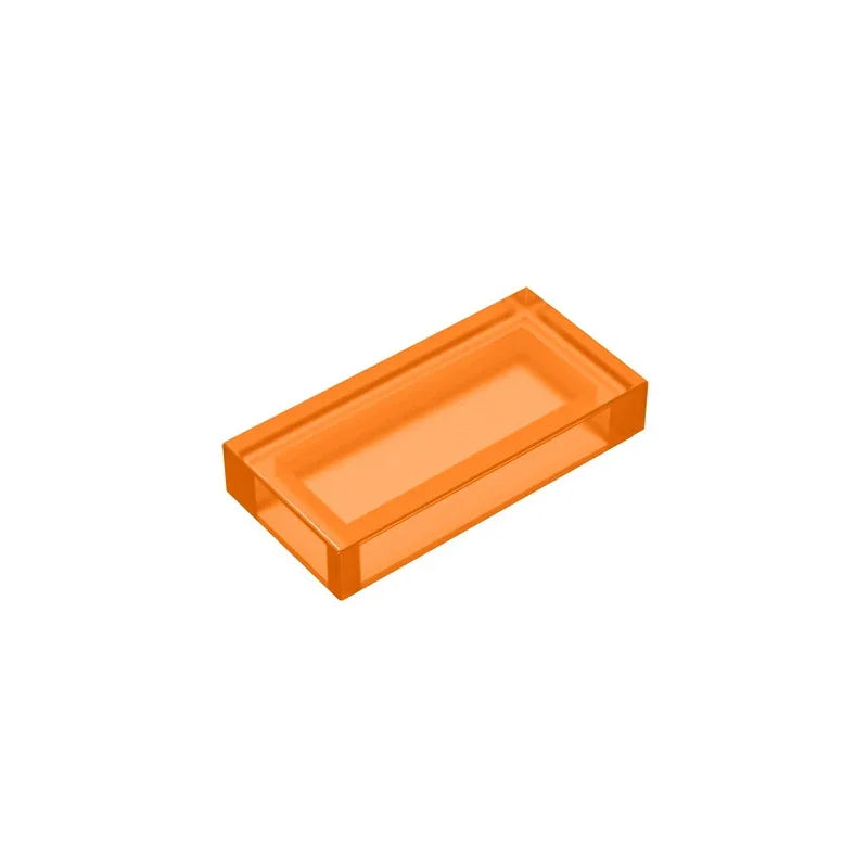 Gobricks GDS-566 Tile 1 x 2 with Groove | Compatible Building Block