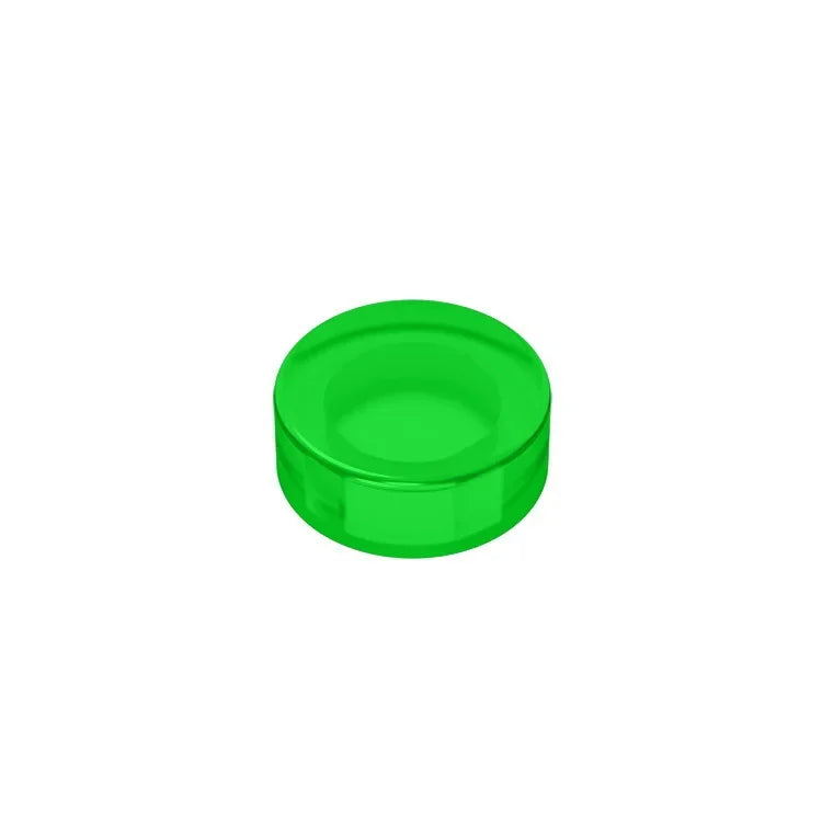 Gobricks GDS-612 Flat Tile 1x1 Round | Compatible Building Block