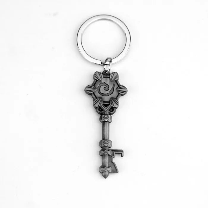 Hot Game Jewelry WOW World of Warcraft HearthStone Keychain Lich King Frostmourne Sword Hammer Axe Weapon Metal Key Chains