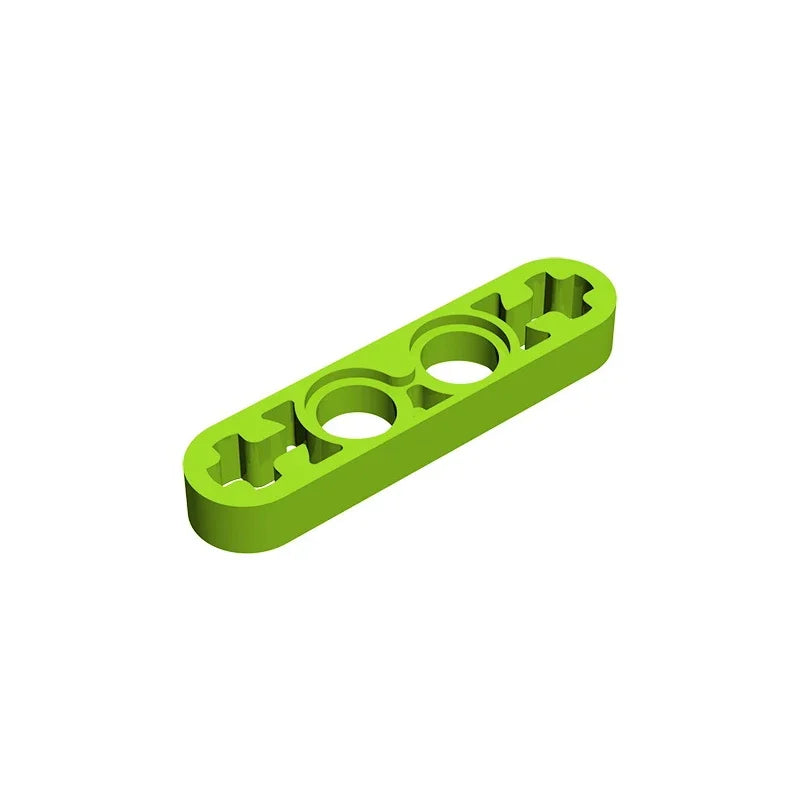 Gobricks GDS-690 Technical Liftarm Thin 1 x 4 with Axle Holes | Compatible Building Block Part 32449