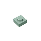 Gobricks GDS-501 Plate 1 x 1 | Compatible Building Blocks for DIY