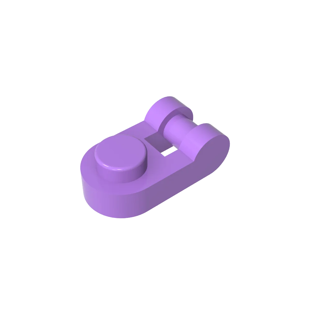 Gobricks GDS-1290 Plate Special 1 x 1 Rounded with Handle | Compatible Building Block for DIY