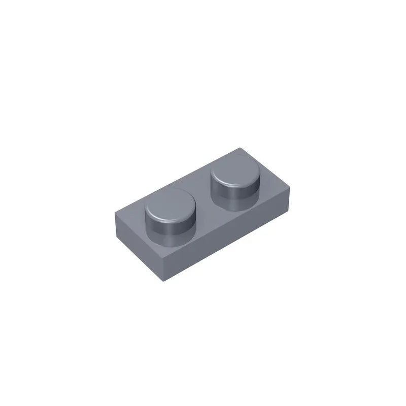 Gobricks GDS-502 Plate 1 x 2 Compatible Building Blocks | 6225 Pieces for DIY Creations