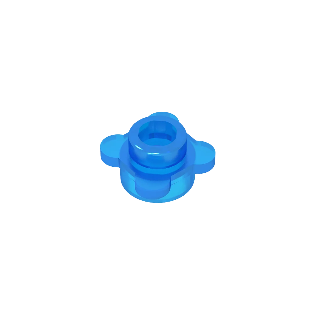 Gobricks GDS-839 Plate Round 1x1 with Flower Edge | Compatible with Lego 33291 28573