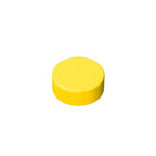 Gobricks GDS-612 Flat Tile 1x1 Round | Compatible Building Block