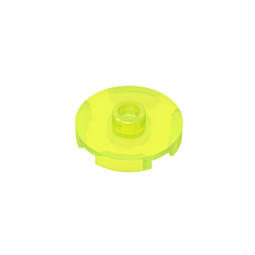 Gobricks GDS-1041 Tile Round 2x2 with Open Stud | Compatible Building Block for DIY Educational Kits