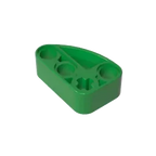 Gobricks GDS-2016 Technical Beam 2 x 3 L-Shape with Quarter Ellipse Thick | Building Blocks Toy Compatible with Lego 71708