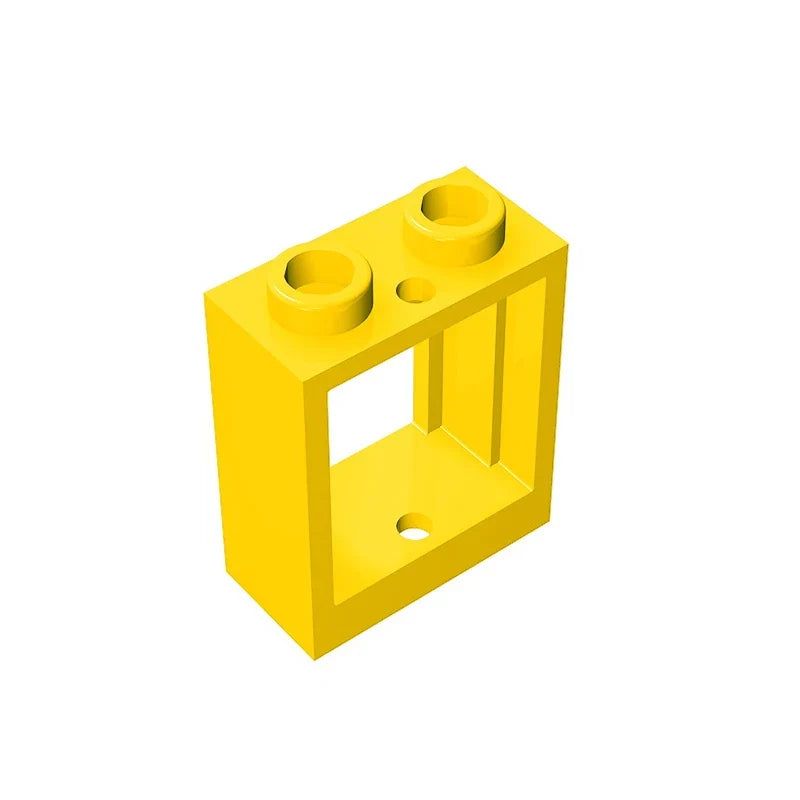 Gobricks GDS-783 Frame 1x2x2 Window | Compatible Building Block for DIY Projects