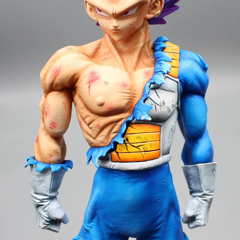 Ultra Ego Vegeta Anime Figure, Dragon Ball Z Gods of Destruction Action Figurines Statue 31 CM