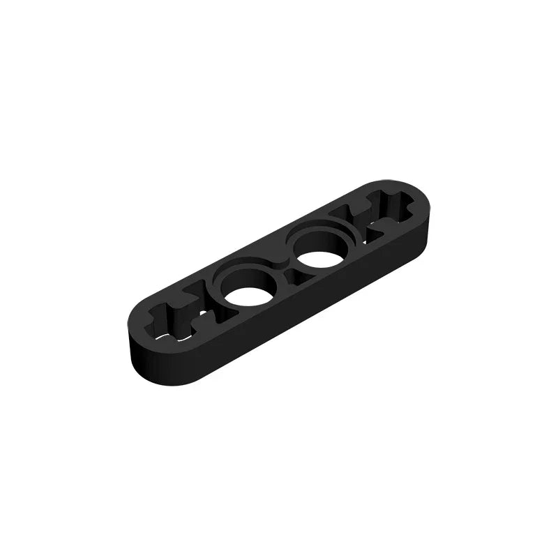 Gobricks GDS-690 Technical Liftarm Thin 1 x 4 with Axle Holes | Compatible Building Block Part 32449