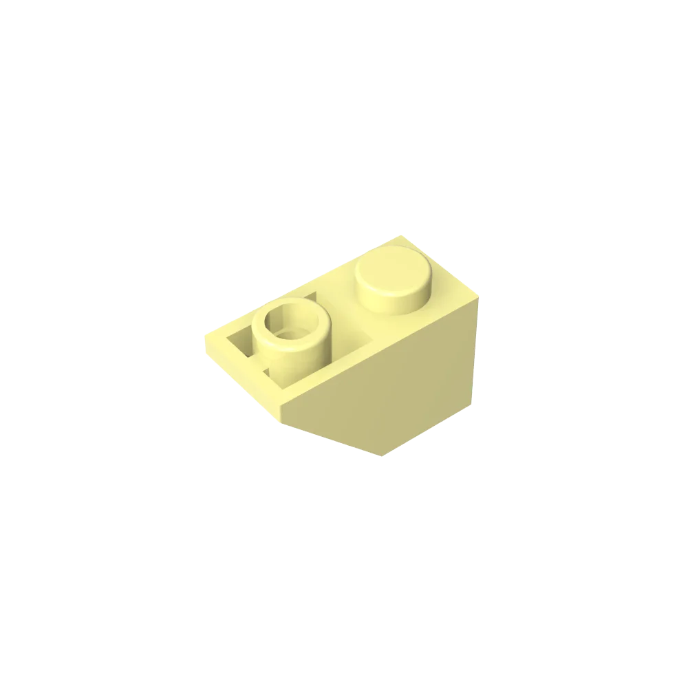 Gobricks GDS-597 Slope, Inverted 45 2x1 | Compatible Building Block for DIY