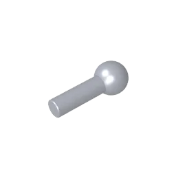 Gobricks Bar 1L with Tow Ball | Compatible Building Block Technical Parts