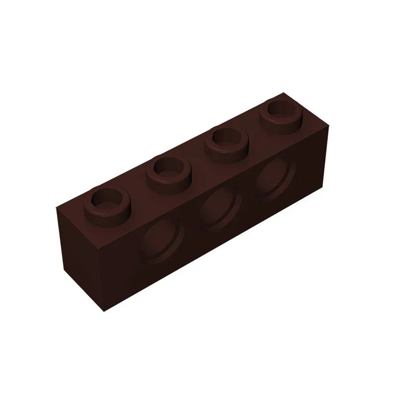 Gobricks GDS-625 Technical Brick 1x4 3-Hole | Compatible with Lego 3701