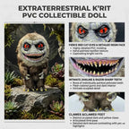 Retro Horror Monster Figurine – Creature Display Decor for Collectors