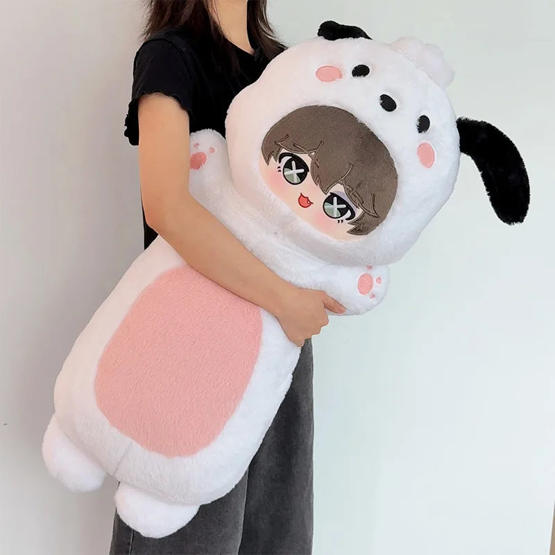 Long Cosplay Animal Plush Pillow – Giant Soft Character-Inspired Stuffed Toy
