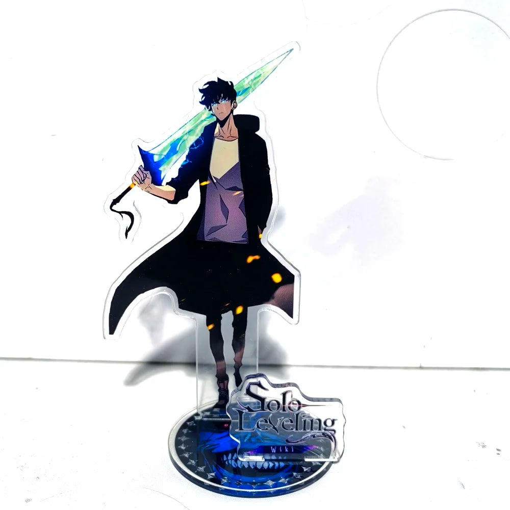 Solo Leveling Acrylic Stand, Acrylic Anime Manwha Figures and Figurines Statue 15 CM
