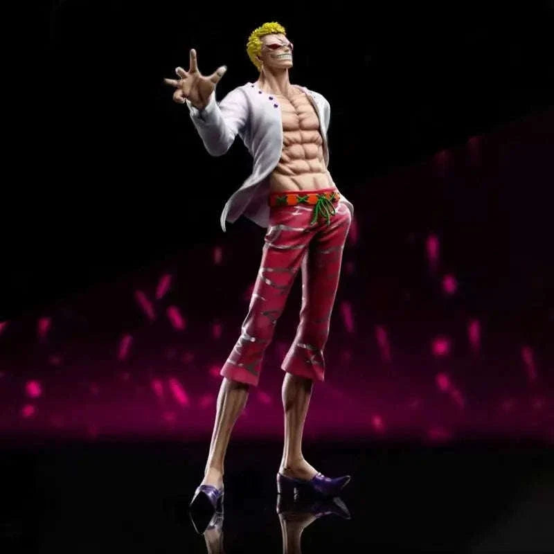 Donquixote Doflamingo Anime Figurine, One Piece Action Figures 29 CM