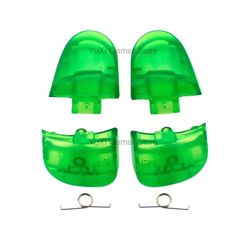 PS5 Trigger Button Replacement Set | L1 R1 L2 R2 Buttons with Springs for BDM-010 020 030 Controllers