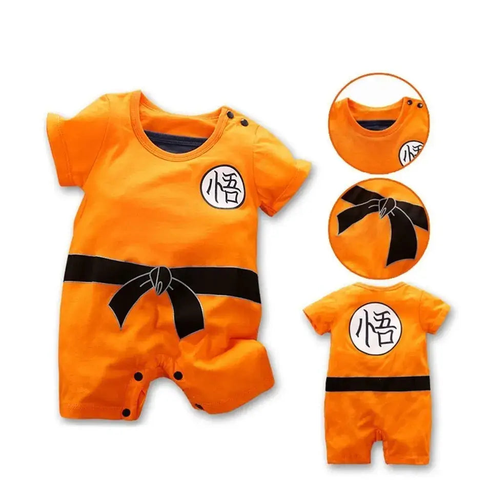 Anime Baby Rompers Newborn Cosplay Costume 0-18m