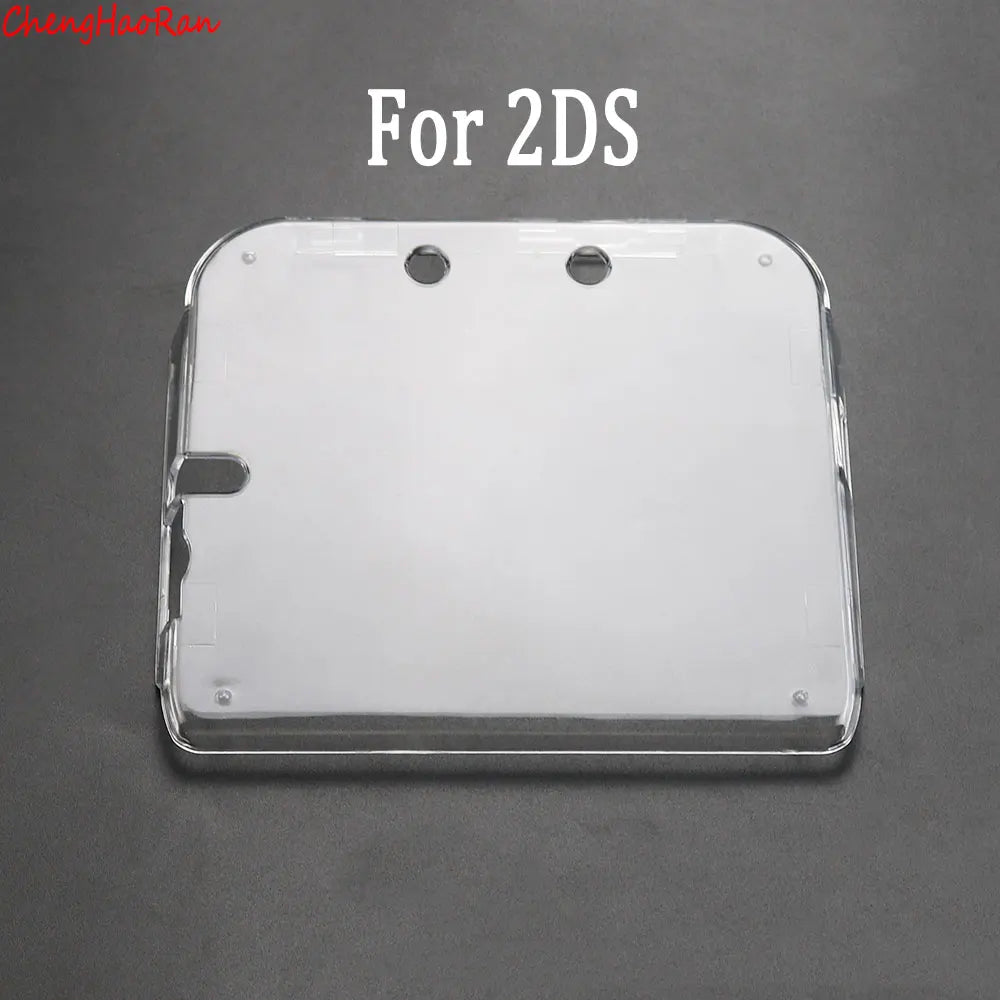 1 Piece Clear Protective Case for PSP PSV GBA SP NDSL DSI NDSi XL 3DS XL New 3DS XLLL Console | Universal Crystal Hard Shell