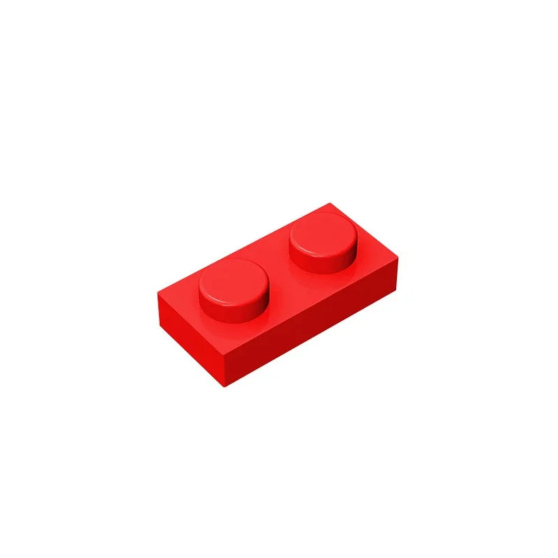 Gobricks GDS-502 Plate 1 x 2 Compatible Building Blocks | 6225 Pieces for DIY Creations