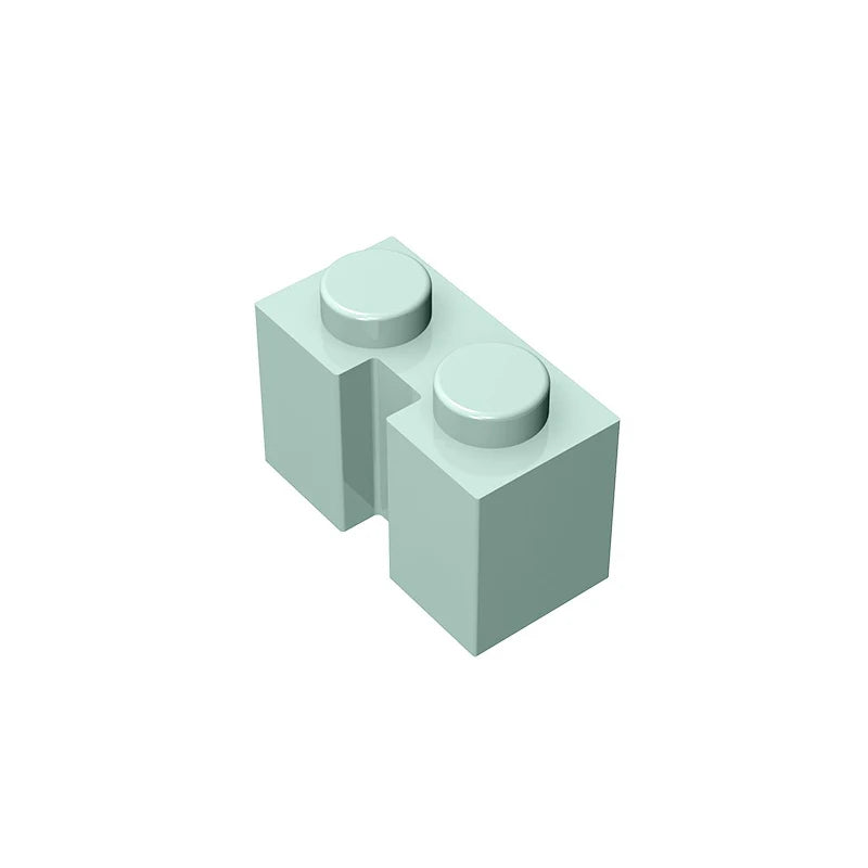 Gobricks GDS-798 Brick 1x2 with Groove | Compatible Building Block for DIY Sets