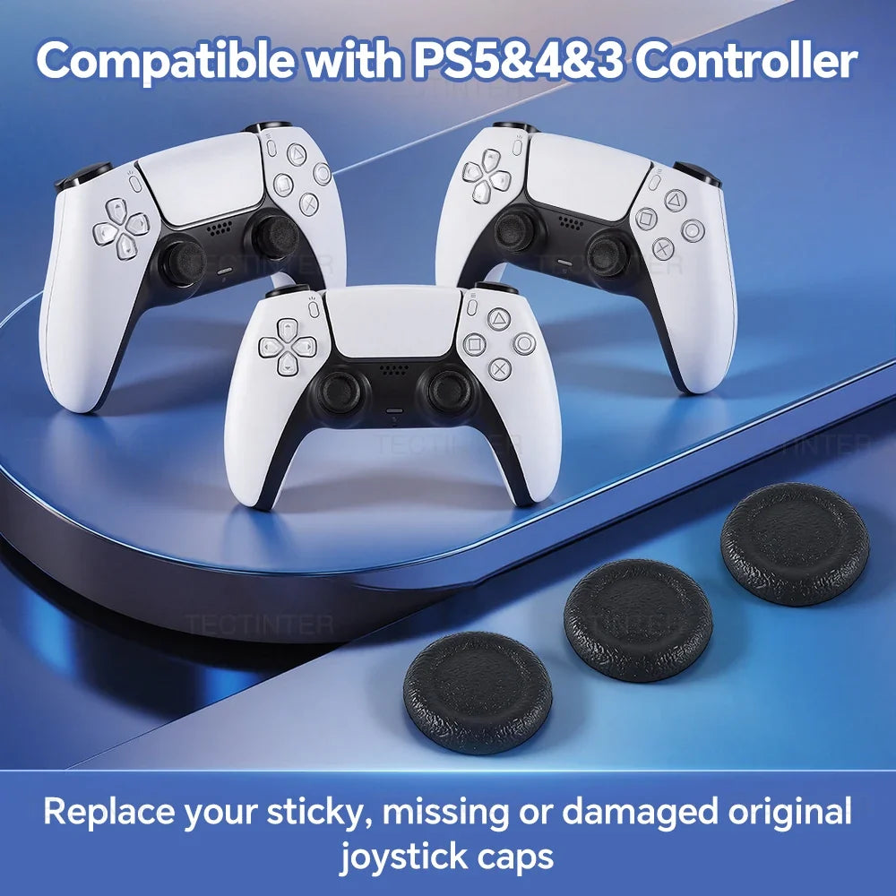 Plastic Non-slip Thumb Grip Caps | Wearproof Joystick Covers for PS4 PS5 Controller