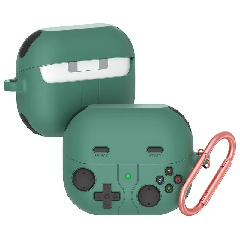 For Samsung Galaxy Buds 3 Buds 3Pro Case 3D Cartoon Game Consol Earphone Accessories For Samsung Galaxy Cover With Hook