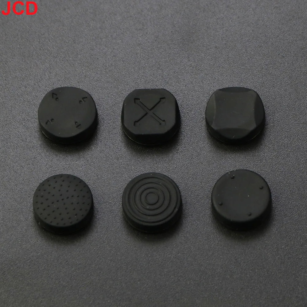 JCD 6-in-1 Silicone Anti-slip Thumbstick Grip Cap | Protective Cover for PS Vita