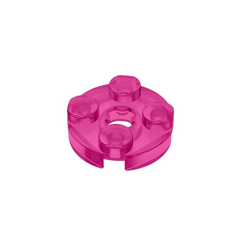 Gobricks GDS-609 PLATE 2X2 ROUND | Compatible Building Blocks for DIY Educational Models