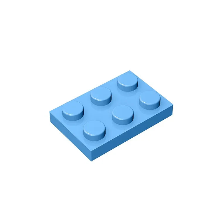 Gobricks GDS-510 Plate 2 x 3 | Compatible Building Block for DIY Projects