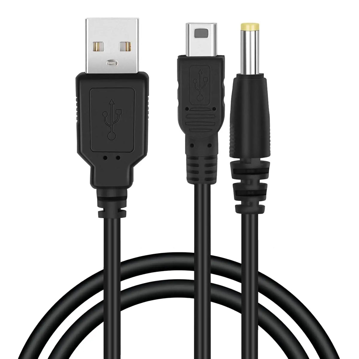 PSP Charger Cable Replacement | Dual Connector for Sony PSP 1000 2000 3000