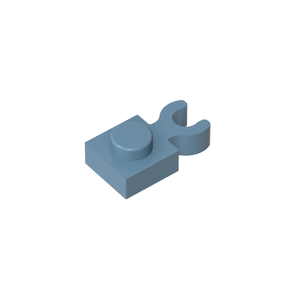 Gobrick GDS-814 PLATE 1X1 W. HOLDER | Building Block for DIY Creations