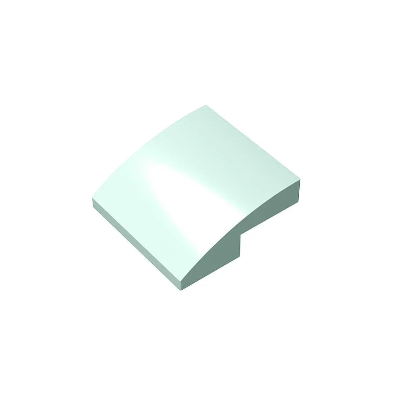 Gobricks GDS-1270 Slope, Curved 2 x 2 Inverted | Compatible with Lego 32803 Building Block